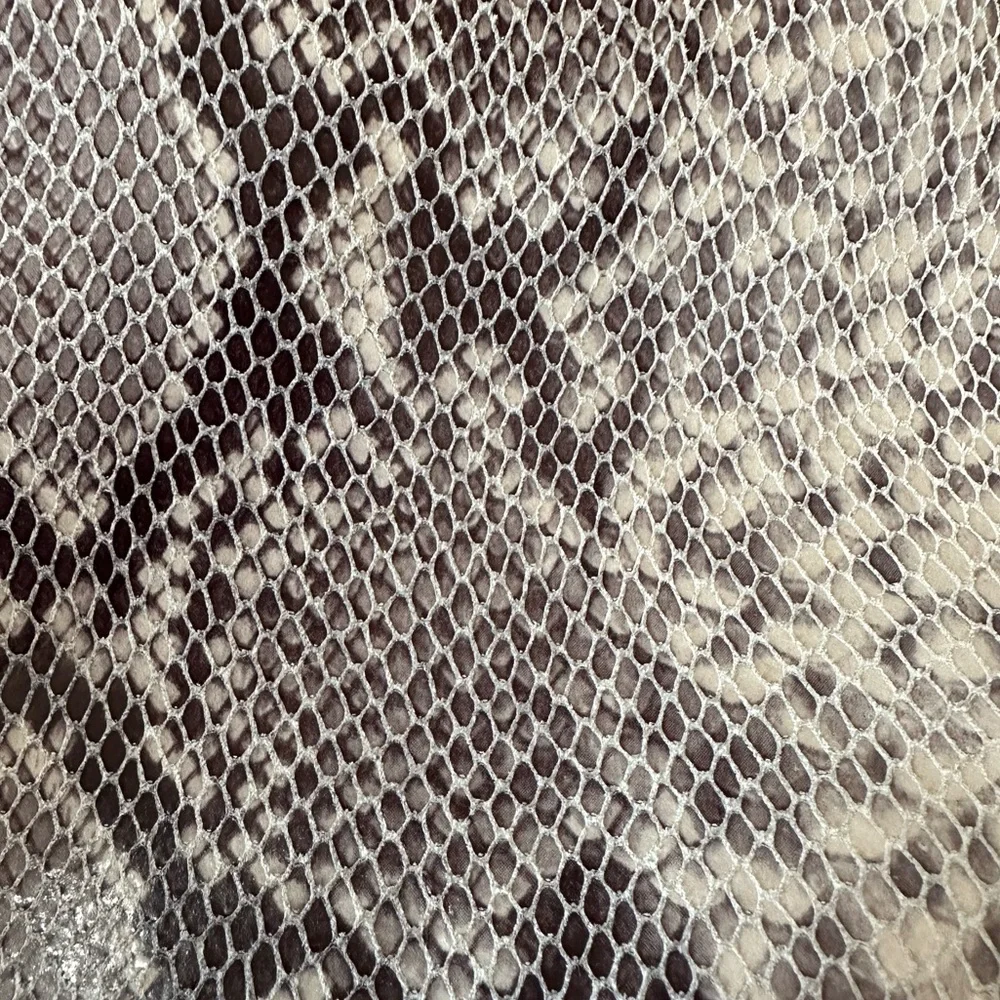 Margot Leather Snakeskin Pattern Tote Bag
